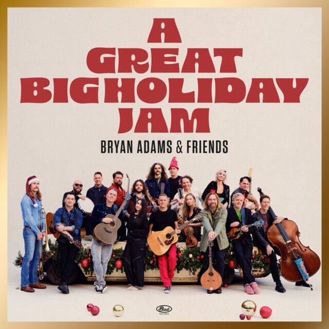Bryan Adams & Friends «A Great Big Holiday Jam» вже доступний — святковий альбом із зірковими друзями