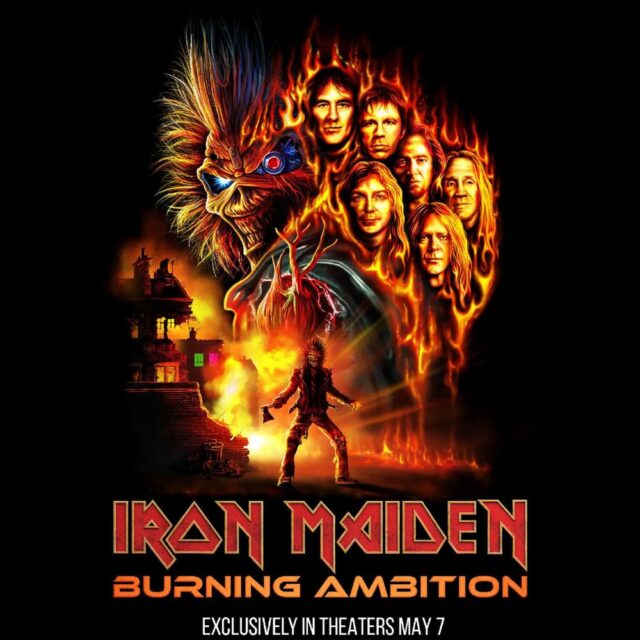 Новий документальний фільм про Iron Maiden «Burning Ambition» виходить у кінотеатрах